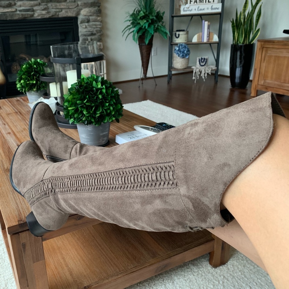 Knee high boots